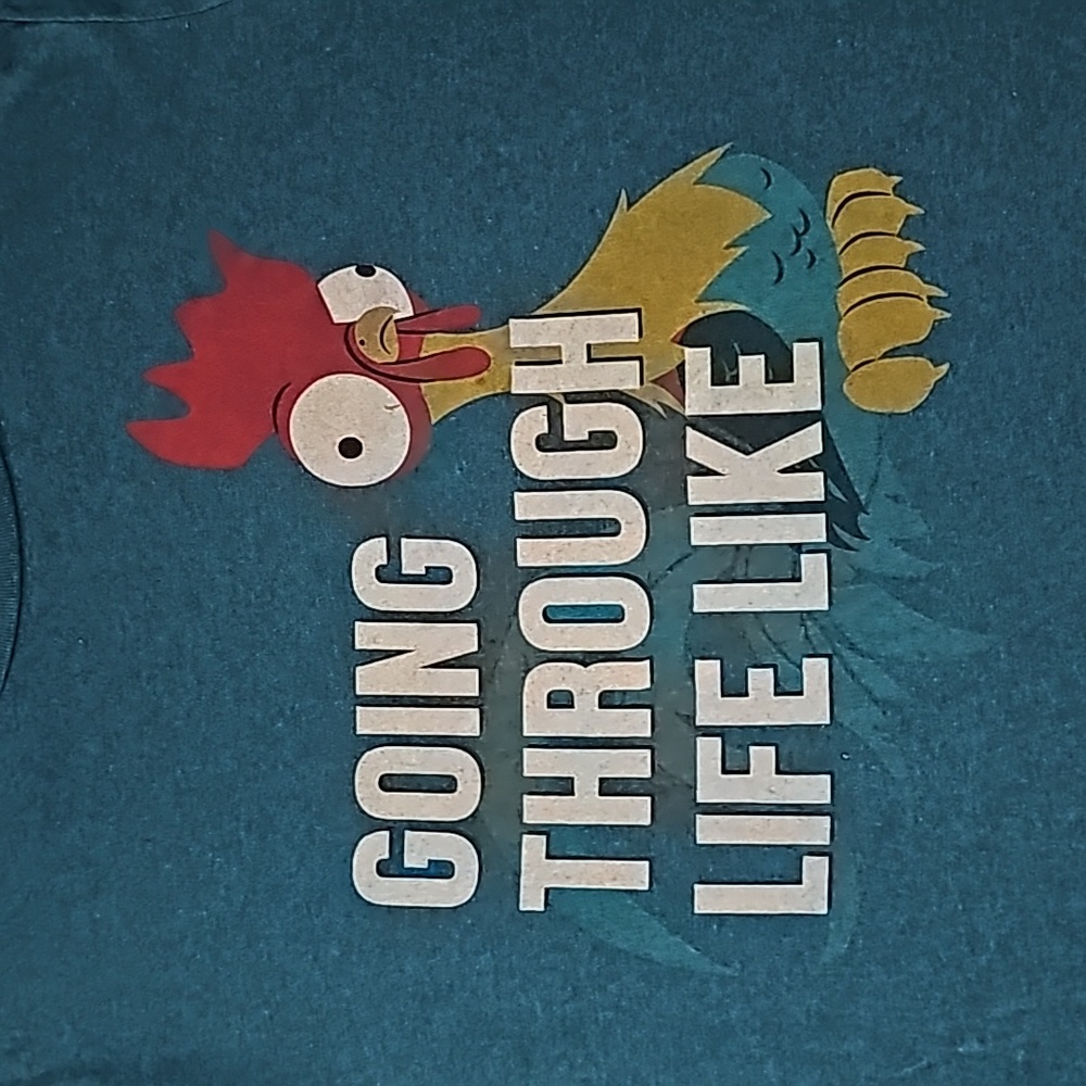 Disney Hei Hei Going Through Life Like